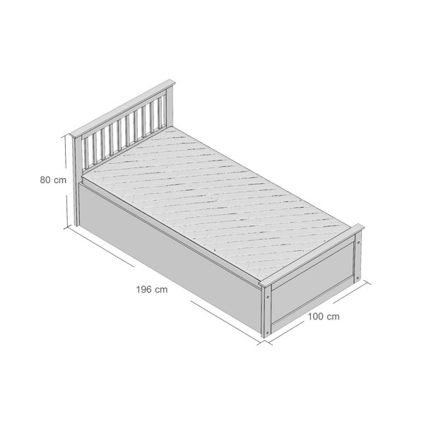 Just Kids Single Cabin Bed with Drawers & Reviews Wayfair.co.uk